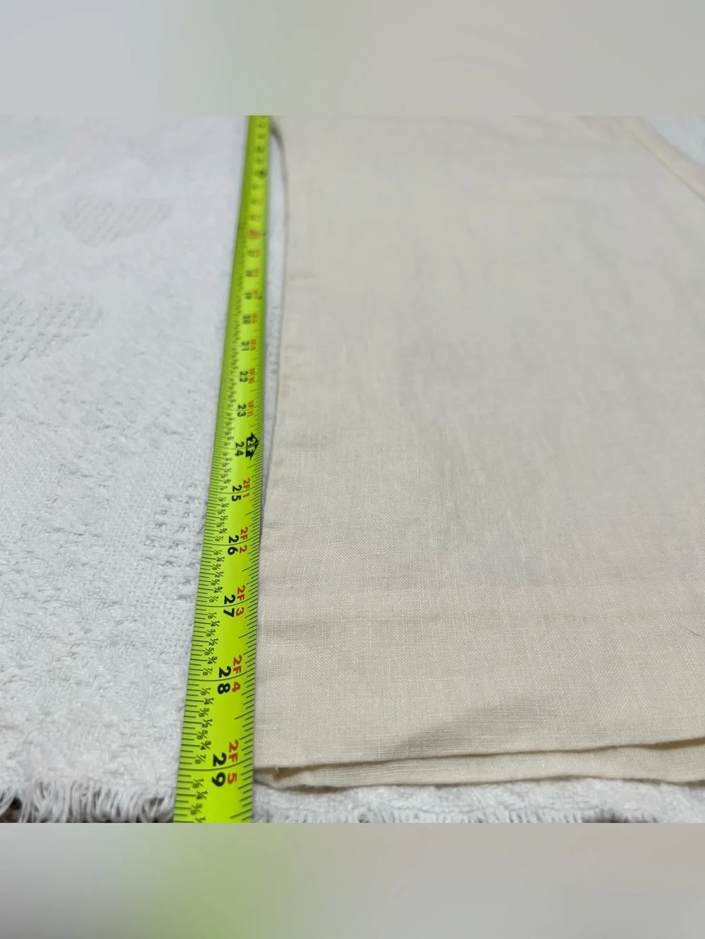 Everlane The Linen Way-High Drape Pant Wide-Leg Bone Cream Size 8